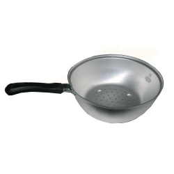 Дуршлаг с пласт. ручкой /алюм./ МТ-057 (уп.-10)